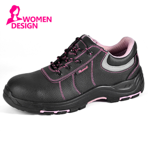 รองเท้า Safetstep สำหรับผู้หญิง รองเท้าทำงานกันลื่น รองเท้านิ้วเท้าเหล็กสำหรับผู้หญิง