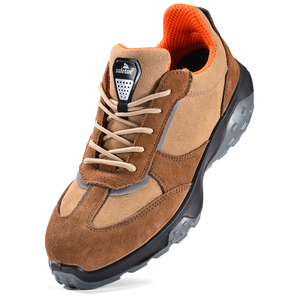รองเท้าสตรีสตรี Trainers โครงสร้างใบบนรองเท้าเพื่อความปลอดภัยในการทำงานสำหรับผู้หญิง